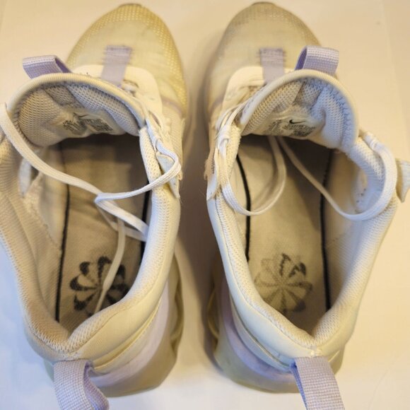 Nike Air Max 2021 Girls Running Shoes Size 6.5Y White Sneakers DA3199-100 - Picture 5 of 14